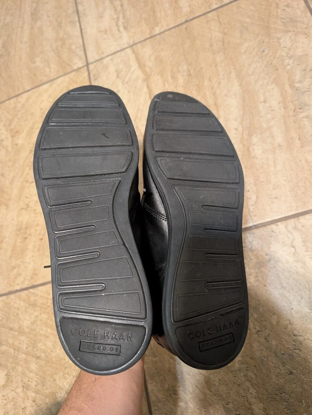 Cole Haan OriginalGrand Chukka Boots Mens Size 13W Black Leather Casual